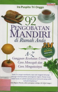 92 Pengobatan Mandiri di Rumah Anda