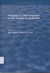 Analysis Of Trace Organics In The Aqutics Environment