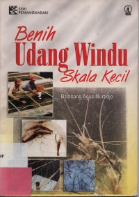 Benih Udang Windu Skala Kecil