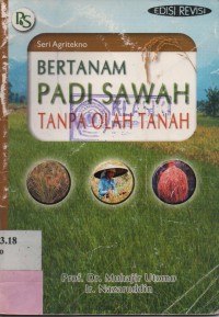 Bertanam Padi Sawah Tanpa Olah Tanah