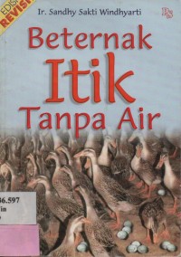 Beternak Itik Tanpa Air