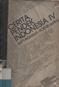 Cerita Pendek Indonesia IV