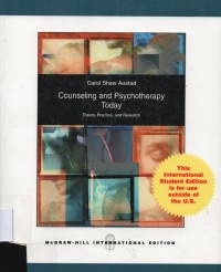 Counseling And Psychotherapy Today; Teory, Practice and Research