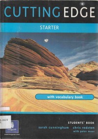 Cutting EDGE Starter with vocabulary book students book