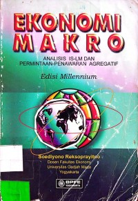 Ekonomi makro : Analisi IS- LM dan permintaan penawaran agregatif