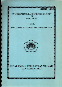 Environment, Landuse And Society In Wallacea