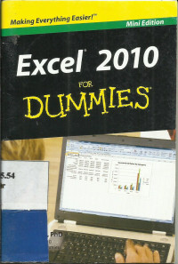 Excel 2010 For Dummies : Mini Edition