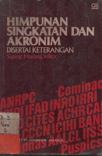 Himpunan singkatan dan Akronim- disertai keterangan