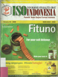 ISO  : Informasi Spesialite Obat Indonesia (Fituno)