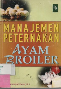 Manajemen Peternakan Ayam Broiler