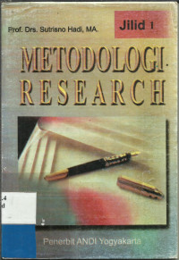 Metodologi Research : Jilid 1