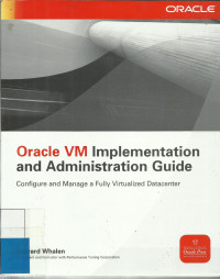 Oracle VM implementation and administration guide