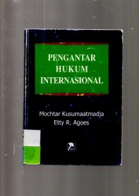 Pengantar Hukum Internasional