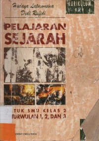 Pelajaran Sejarah  Untuk SMU Kelas 2 Caturwulan 1, 2 dan 3