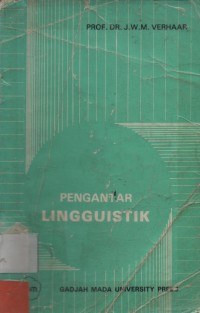 Pengantar Lingguistik