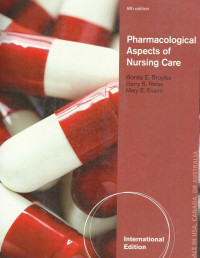 Pharmacological Aspect Of Nursing Care