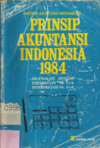 Prinsip Akuntansi Indonesia 1984 Edisi Revisi