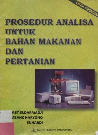 Prosedur Analisa Untuk Bahan Makanan Dan Pertanian