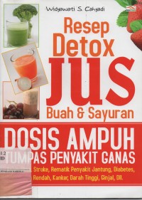 Resep Detox Jus Buah &  Sayuran : Dosis Ampuh....