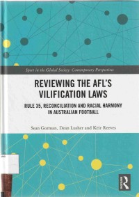 Reviewing The AFL'S Vilification Law