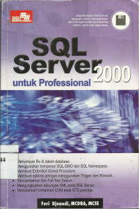 SQL Server 2000 Untuk Profesional