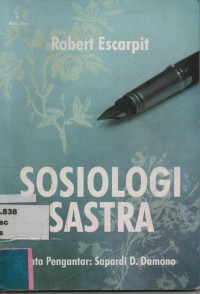 Sosiologi Sastra