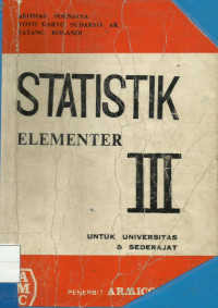 Statistik Elementer III