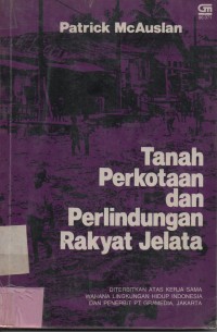 Tanah Perkotaan dan Perlindunagan Rakyat Jelata