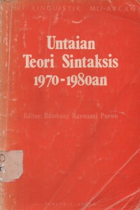 Untaian Teori Sintaksis 1970-1980an