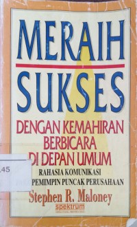 meraih sukses dengan kemahiran berbicara di depan umum