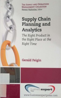 Supply chain planning and analytics