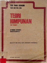 Seri Buku schaum Teori Dan Soal-soal Teori Himpunan (Set Theory)