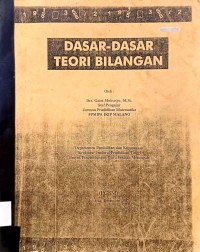 Dasar - Dasar Teori Bilangan