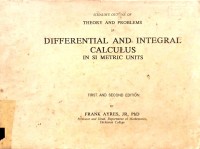 Theory And Problems of Differential And Integral Calculus