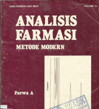 Analisis Farmasi  : Metode Modern