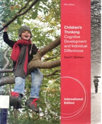 Children's Thinking Cognitive Development and Individual Differences