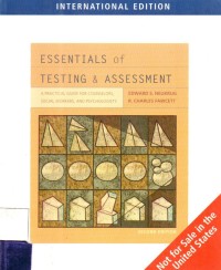 Essentials of Testing And Assessment