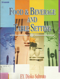 Food & Beverage And Table Setting