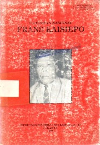 Pahlawan Nasional Frans Kaisiepo