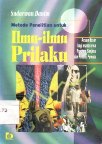 Metode Penelitian Untuk ilmu-ilmu prilaku