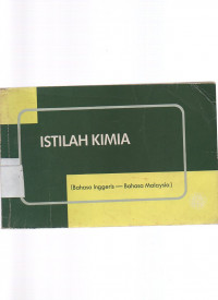 Istilah Kimia