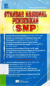 Standar Nasional Pendidikan (SNP)