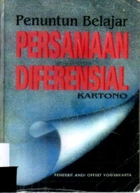 Penuntun Belajar Persamaan Diferensial