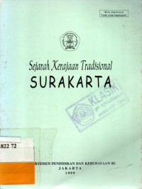 Sejarah Kerajaan Tradisional Surakarta