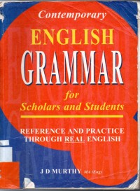 Contemporary English Grammar For Scholars and Student