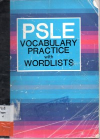 PSLE Vocabulary Practice With Wordlists