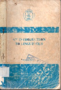 An Introduction to linguistics