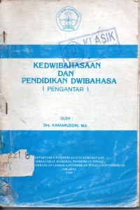 Kedwibahasaan dan pendidikan dwibahasa