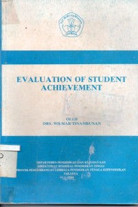 Evaluation of student Achievement