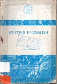 Writing in English